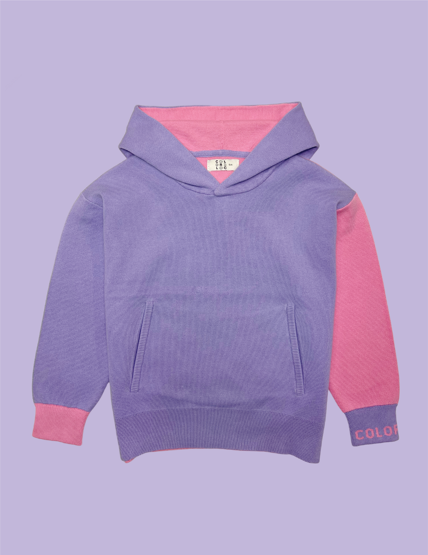 LITTLE HOODIE: Lavender